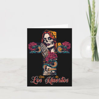 Mens La Calavera De La Catrina - Dia De Los Card