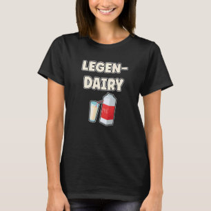 Mens Legen Dairy Milk Strawberry Chocolate Shake T-Shirt