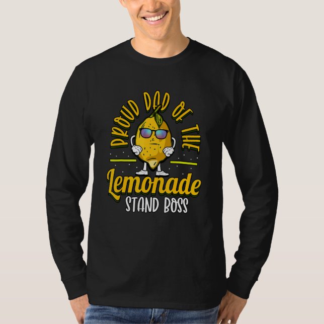 Mens Lemonade Stand Security Dad T-Shirt (Front)