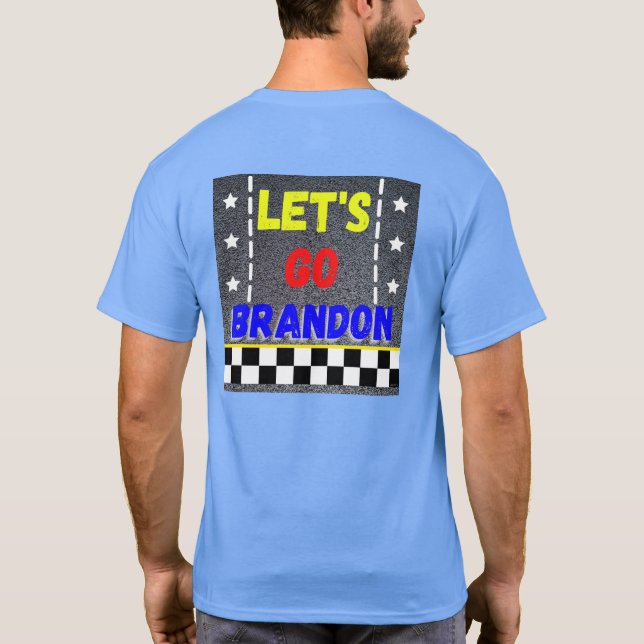 Men's Let's Go Brandon T-Shirt (Back)