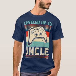Mens Leveled Up To Uncle 2022 Soon to be Uncle T-Shirt
