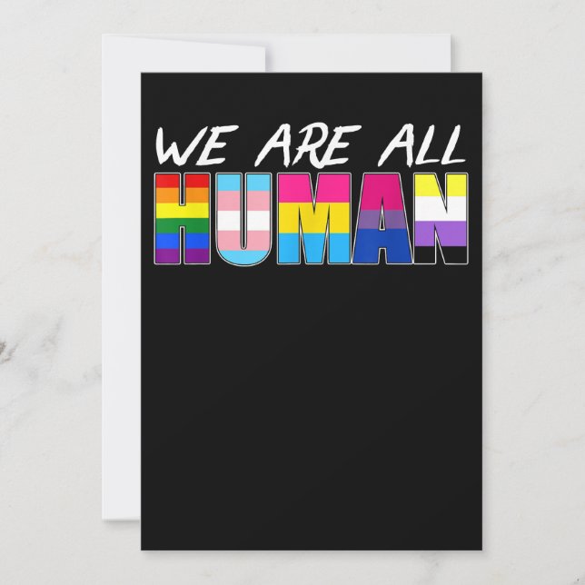 Mens LGBT Paint Splatters Gay Bear  Invitation (Front)