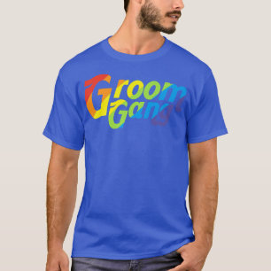 Mens LGBT Wedding Gay Marriage Groom GangT-Shirt T-Shirt