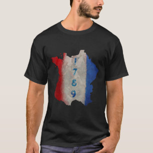 Mens Liberty Equality Fraternity Bastille Day July T-Shirt