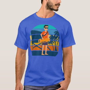 Mens Lifeguards Swimmer Life Saver Instructor T-Shirt