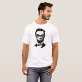 Mens Lincoln with Sunglasses T-Shirt (Front Full)