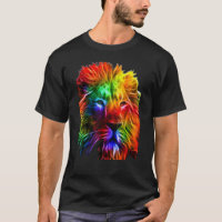 Mens Lion Prestigious Look With Bright Colours