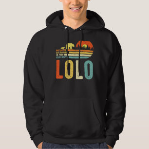 Mens Lolo Because Grandpa Is For Old Guys For Men Hoodie