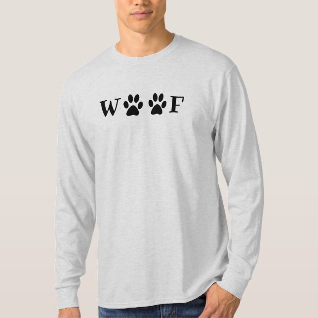 Men's Long Sleeve Dog Shirt (Front)