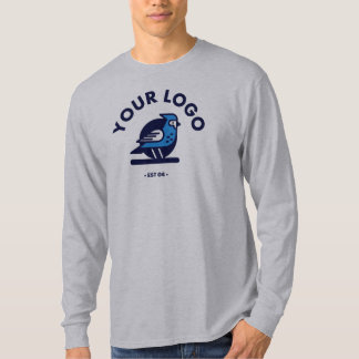 Men's Long Sleeve T-Shirt - Gray
