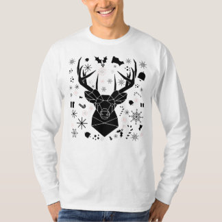 Men's Long Sleeves Christmas T-shirt