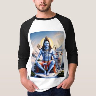 Men's Lord Shiv T-Shirt - Spiritual Hindu Design