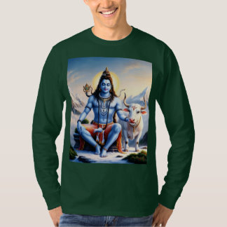Men's Lord Shiv T-Shirt - Spiritual Hindu Design