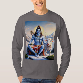 Men's Lord Shiv T-Shirt - Spiritual Hindu Design