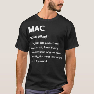 Mens Mac Name Mac T-Shirt