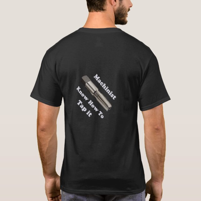 Mens Machinist Logo Tee Shirt (Back)