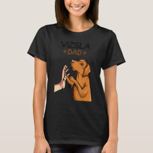 Mens Magyar Vizsla Dog Dad T-Shirt
