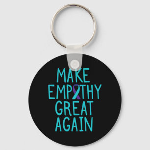 Mens Make Empathy Great Suicide Awareness Mental Key Ring