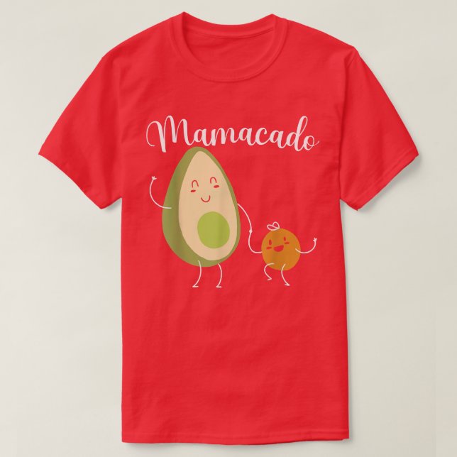 Mens Mamacado Mum Avocado Mothers Day  T-Shirt (Design Front)