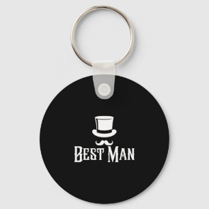 Mens man bachelor party wedding men funny matching key ring