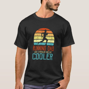 Mens Marathon Runner For Men - Dad Running T-Shirt