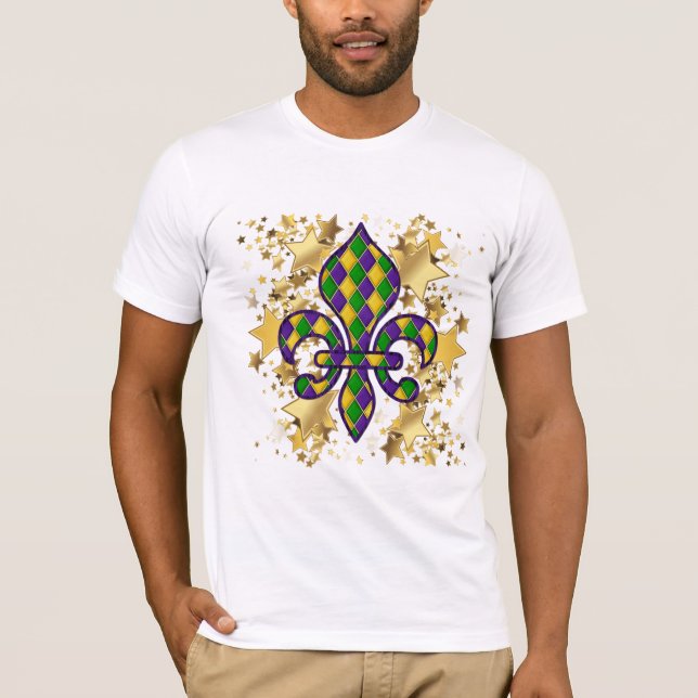 Men's Mardi Gras Shirt (Front)