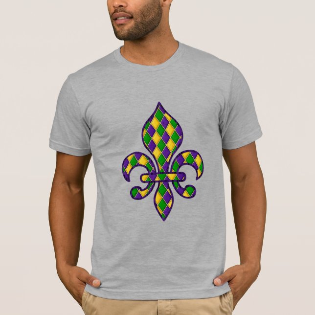 Men's Mardi Gras Shirt (Front)