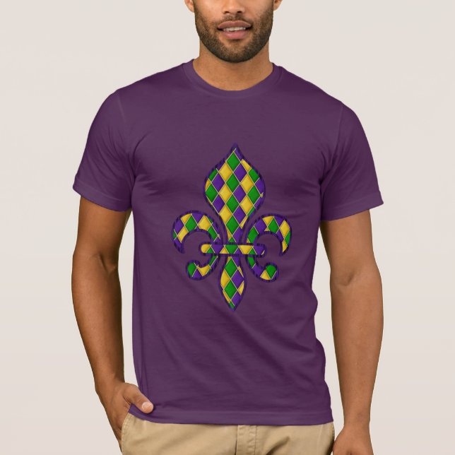 Men's Mardi Gras Shirt (Front)
