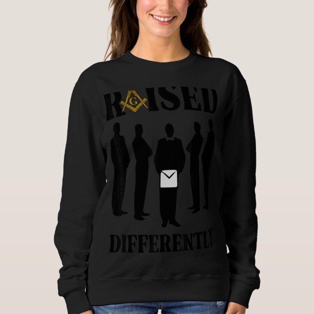 Mens Mason Raise Differently Brothers Freemason Fa Sweatshirt (Front)