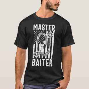 Mens Master Baiter Fishing T-Shirt