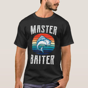 Mens Master Baiter  Fishing T-Shirt