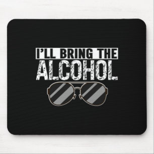 Mens matching bachelor party groom groomsmen mouse pad