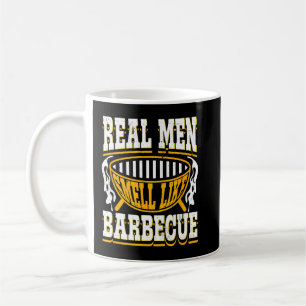 Mens Meat Smoking Design For Barbecue Lover Smell Coffee Mug