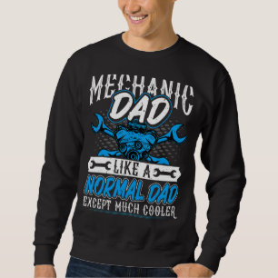Mens Mechanic Dad Auto Mechanic Repairman Automo Sweatshirt