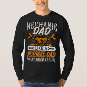 Mens Mechanic Dad   Repairman Auto Mechanic Machin T-Shirt