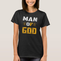 Mens Men Man Of God Father's Day Christian