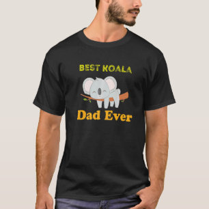 Mens Mens Best Koala Ever Daddy Koala Bear Animal  T-Shirt