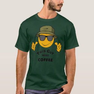 Mens Mens Cafinated Apparel Caffeine Humour Funny T-Shirt