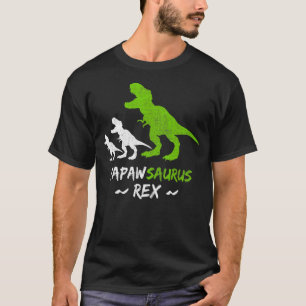 Mens Mens Papawsaurus  Rex Papaw Saurus Dinosaur T-Shirt