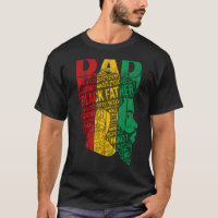 Mens Mens Strong Black Dad King African American N