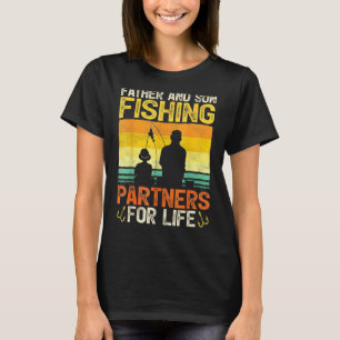 Mens Mens Vintage Father And Son Fishing Partners T-Shirt