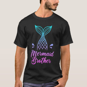 Mens Mermaid Brother Tee Merbrother Security Appar
