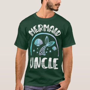 Mens Mermaid Uncle for a Mermaid Bride T-Shirt