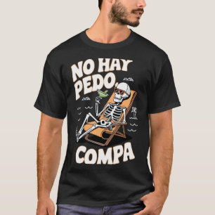 Mens Mexican Skeleton Fiesta Funny Party Mexico T-Shirt