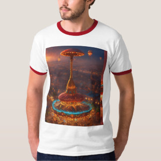 "Men's Minimalist Geometric Graphic Tee" T-Shirt