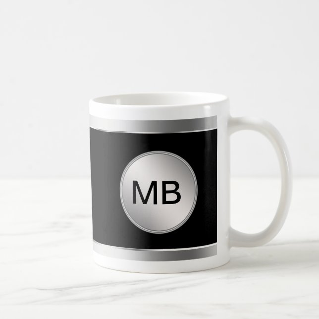 Men's Monogram Coffee Mugs (Right)