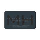 Men's Monogrammed, Deep and Muted Colours
