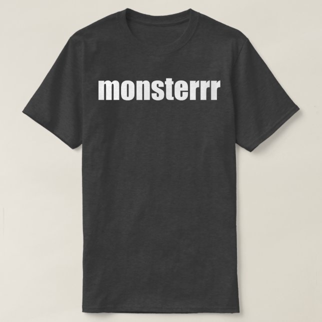 Mens MONSTER Gym Fitness Workout Bodybuilding Moti T-Shirt (Design Front)