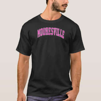 Mens Mooresville North Carolina Nc Vintage Sports  T-Shirt