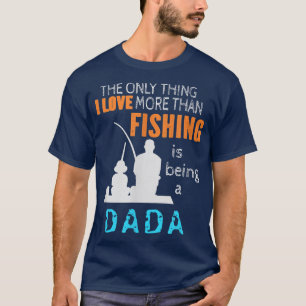 Mens More Than Love Fishing Dada India Indian Gran T-Shirt